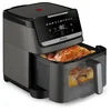 Image de Moulinex Easy Fry Silence EZ846HF0   Airfryer XXL   Extra stil   Inhoud 7L voor 8 personen   Automatische programma’s   Kijkvenster   Heteluchtfriteuse