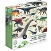 Image de Merkloos Educatieve Puzzel 500 Stukjes - Dino's met Leerkaarten