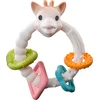 Image de Sophie de giraf Colo'rings Bijtring - 100% Natuurlijk Rubber - Voor Doorkomende Tandjes - Met Verschillende Texturen - Witte Geschenkdoos