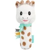 Image de Sophie de giraf Knijprammelaar - Rammelaar - Baby speelgoed - Kraamcadeau - Babyshower cadeau - Vanaf 3 maanden - Pluche - 16x6x6.5 cm - Wit/Bruin/Turquoise