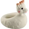 Image de Sophie de giraf So'Pure badspeeltje - Badspeelgoed - Badeend - 100% natuurlijk rubber - 11x8x11 cm - OK-Biobased - Vanaf 0 maanden - Beige/Bruin
