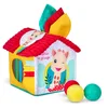 Image de Sophie de Giraf Ontdekkingshuisje   Stoffen Speelhuisje met Ballen en Speeldoekjes voor Baby   Stimuleert Zintuigen, Motoriek en Ontdekkingsplezier