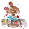 Image de Klorofil de Dennenappel Speelset - Snoepwinkel - Poppenhuis - Interactief Kinderspeelgoed - Met figuur uit de familie van Pinguïns - Vanaf 18 maanden - 5-Delig