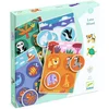 Image de Djeco Loto Wood Lotto dieren uit de wereld