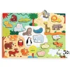 Image de Djeco houten puzzel dieren - educatief speelgoed FSC 100%.