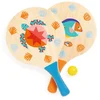 Image de Djeco strand speelgoed - Raquettes plage Sea FSC 100% duurzaam.