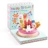 Image de Djeco houten speelgoed Happy Birthday - FSC 100% duurzaam.