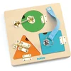 Image de Djeco houten baby speelgoed LockBasic - motoriek speelgoed FSC.