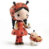Image de Djeco tinyly speelfiguur Coco & Minico - lieveheersbeestje pop.