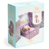 Image de Djeco tinyly Violet tinyroom miniatuur slaapkamer speelgoed.