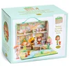 Image de Djeco houten poppenhuis Maison des bois Sylvia & fox - FSC MIX.