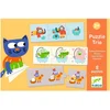 Image de Djeco trio puzzel Grappige Verhaaltjes - 8 puzzels