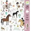 Image de DJECO - Stickers Paarden - 4 stickervellen - vanaf 4 jaar