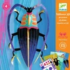 Image de Djeco creatief papier knutselset Paper bugs - FSC MIX - 3D insecten.