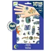 Image de Djeco body art tattoo Reflets de nuit - tijdelijke tattoos kinderen.