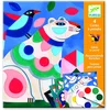 Image de Djeco kleurplaten Fanciful Bestiary