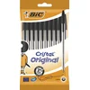 Image de Bic balpennen set 10x stuks in kleur zwart - Voordelige Basic kantoor Bic balpennen