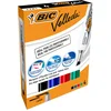 Image de BIC Velleda 1791 Whiteboard Stiften voor Dry Erase- Grote Schuine Punt - Diverse Kleuren - 4 Stuks