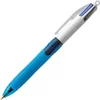 Image de BIC 4 Kleuren Grip Balpen - Vier schrijfkleuren - Zwart Blauw Rood Groen - 1 stuk - Medium punt 1 mm
