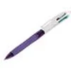 Image de 4-kleuren balpen bic grip m lichtblauw