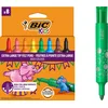 Image de BIC Kids Decoralo Dikke Viltstift XL met extra brede punt (6 mm) - Diverse kleuren - 8 stuks