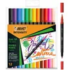Image de BIC Intensity Dual Tip - Viltstiften - Stiften voor Volwassenen - Kleurstiften voor Bullet Journaling - 12 Stuks