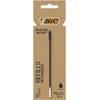 Image de BIC Cristal Re'New balpenvulling, medium, 3 st, zwart