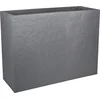 Image de EDA - plantenbak - rechthoekig - 78,5 x29,5 x 60 cm - 46 liter -Volcania Stone - effect grijs