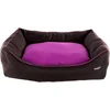 Image de Hondenmand waterproof zwart / paars 60x70 cm