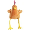 Image de Martin Hondenspeelgoed Haan Pluche Oranje Gerecycled