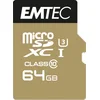 Image de Emtec ECMSDM64GXC10SP flashgeheugen 64 GB MicroSDXC Klasse 10