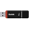Image de Kodak Classic K102® Series Flash Drive - 16 GB - USB Stick - USB 2.0 - Bescherm dopje - Rood/ Zwart