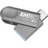 Image de Emtec D280 Dual USB flash drive 64 GB USB Type-A / USB Type-C 3.2 Gen 1 (3.1 Gen 1) Zilver