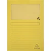 Image de Exacompta FOREVER® Pak van 100 venstermappen 120g/m2 - 22x31cm voor A4 - Geel - 50109E