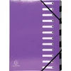 Image de Exacompta IDERAMA® Harmonika Sorteermap - 12 indelingen - Purper - 53926E