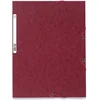 Image de EXACOMPTA - 3 flap elastiek shirt - 24 x 32 - 390G glanzende kaart - Kersenrode kleur