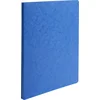 Image de Exacompta 50x Map met gerilde rug in glanskarton 400g/m2 - 24x32cm - Blauw - 11505H