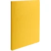 Image de Exacompta 50x Map met gerilde rug in glanskarton 400g/m2 - 24x32cm - Geel - 11506H