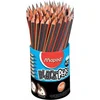 Image de Black Pep's potlood met gumtip HB - koker x 72