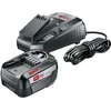Image de Bosch 18Volt Gereedschapsaccu en lader - Batterij 1 x 6.0Ah + lader AL1830CV