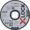Image de Bosch X-LOCK doorslijpschijf 125x1mm INOX recht