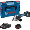 Image de Bosch Professional GWS 18V-15 SC Haakse slijper - BITURBO - Met 2x 18 V accu (8.0 Ah) en lader - in L-boxx
