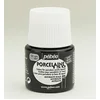 Image de Porseleinverf - 42 Anthracite Black - Pebeo - 45ml