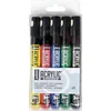 Image de Pebeo - Acryl Markers 1.2mm - Primaire kleuren - set 5 stuks