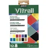 Image de Pebeo vitrail transparant - set 12 x 20 ml