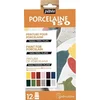 Image de Pébéo Porseleinverf Set - 12 x 20 ml kleuren - Vaatwasmachinebestendig na bakken