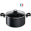 Image de Tefal Unlimited Hoogwaardig Aluminium Kookpan Met Deksel - 24 cm - 5.2L