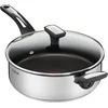 Image de 26 cm roestvrijstalen sauteerpan met deksel - tefal - e3003304