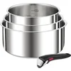 Image de Tefal Ingenio Preference - Pannenset - 3-delig - Inductie - Stapelbaar - Afneembare Handgreep - Ruimtebesparend