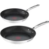 Image de Tefal Duetto+ - Pannenset - Koekenpannen - Ø24/28cm - Geschikt voor alle warmtebronnen - Anti-aanbaklaag - RVS